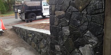 Marblehead stone foundation repairs and waterproofing.