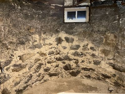 stone foundation basement leaks