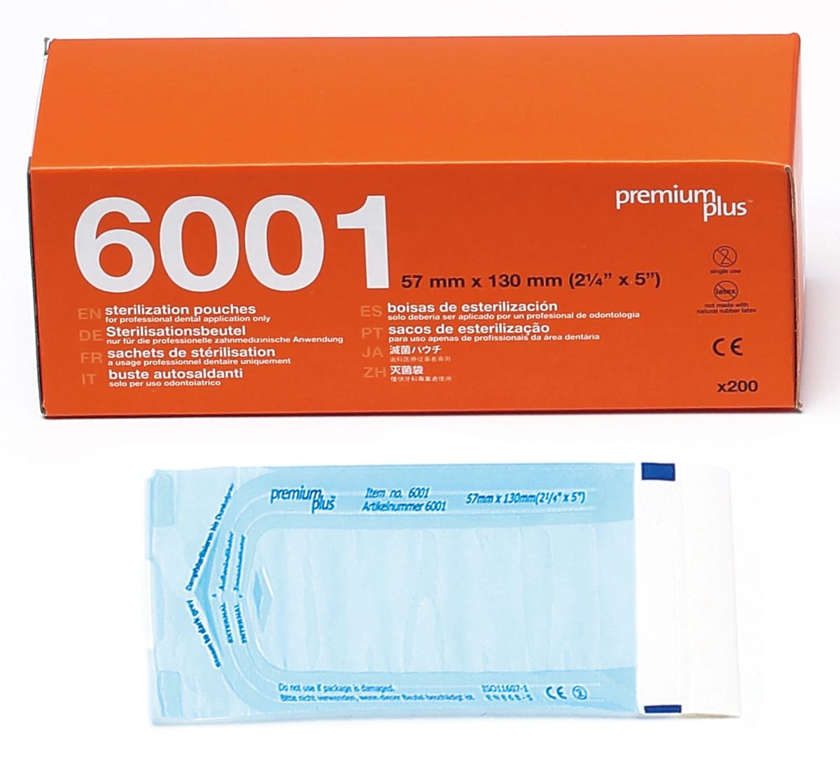 Sterilization Pouches - Self Sealing ** ADX PROMOTION** BUY 3 RECEIVE 1  FREE **