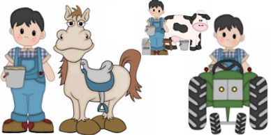 Kids Farm T-shirts at Zazzle