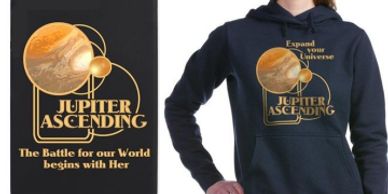 Jupiter Ascending Movie fan designs t-shirts and products