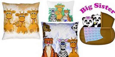 Zoo animals t-shirts brothers sisters lots of products