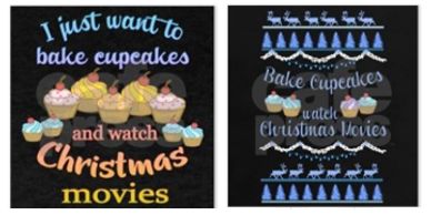 Bake and watch Christmas Movies shirts