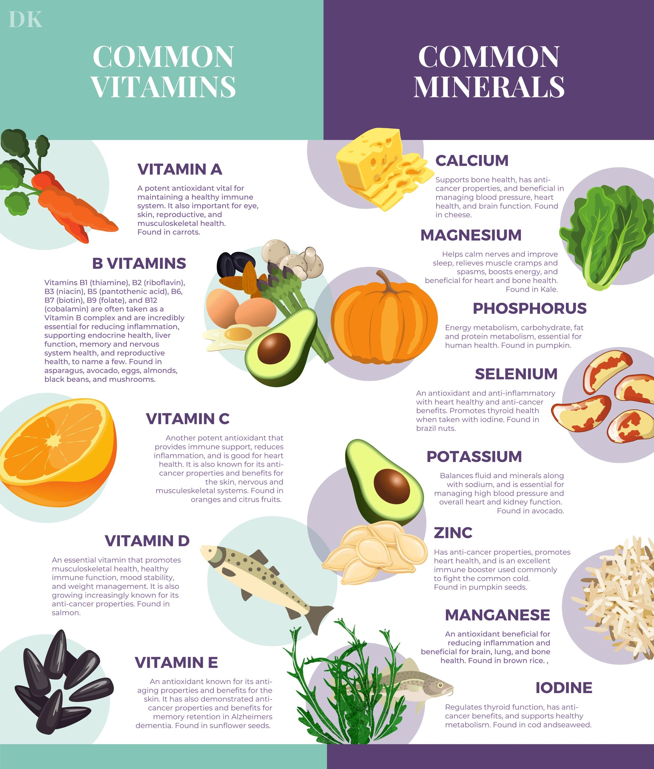 A Guide To Vitamins And Minerals For Beginners Best School News