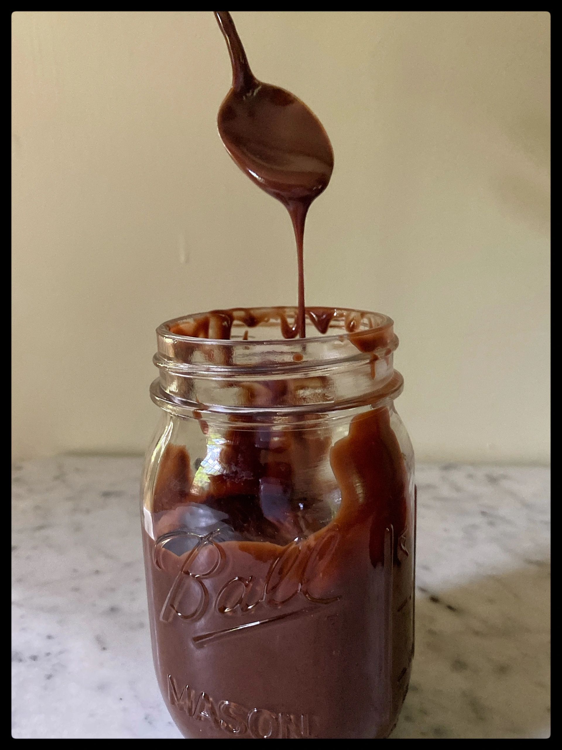 Chocolate Peanut Butter Sauce with 3 Ingredients