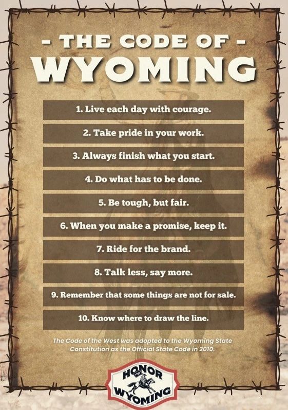 The CODE of WYOMING