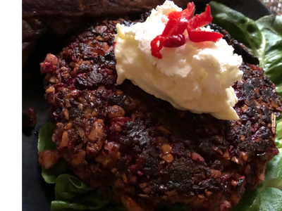 Plant Based Burger learn how to make these juicy burgers on Ep 2 Airs today April 11th at 11 am!  