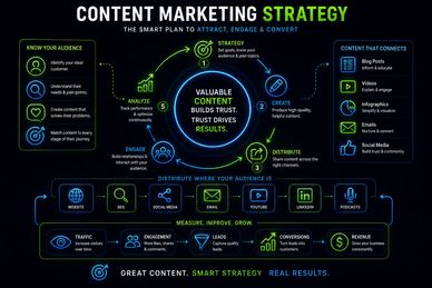 Content Marketing Strategy - SEO Company - Business Marketing Company - Grow Online Marketing 