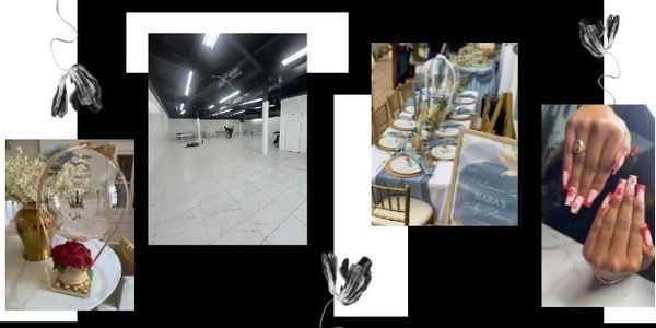 The D’Lux Collective Services. Salon and spa, flower shop, decor, event venue hall