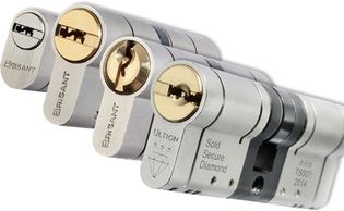 Brisant Ultion lock upgrade provide higher security for your home available at Mansfield Front Doors