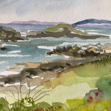 View of Monhegan