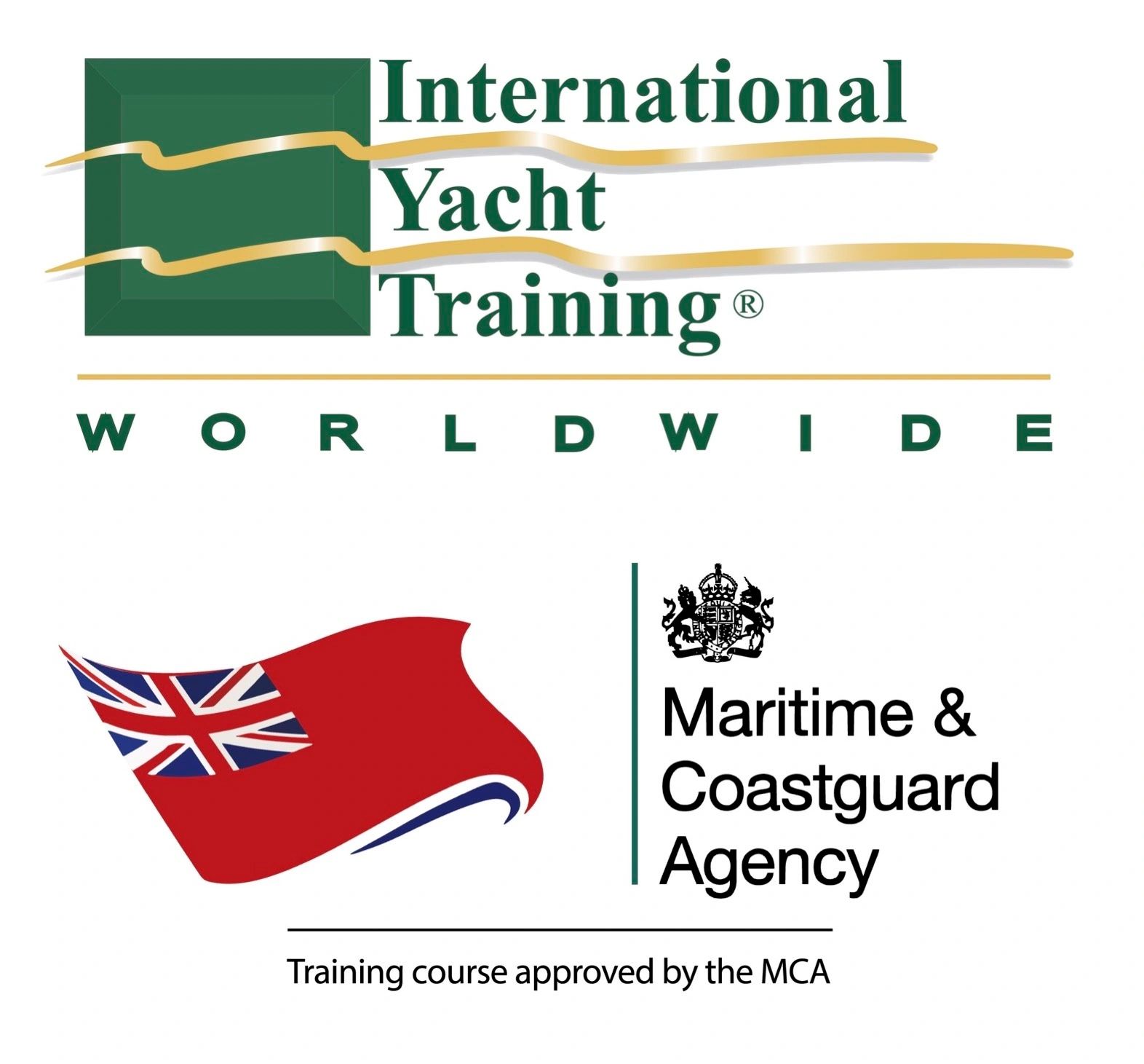 IYT Worldwide and MCA sailing school logo accrediting Slide Sail in Asia in Palawan Philippines