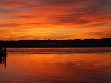 Bohicket marina sunset