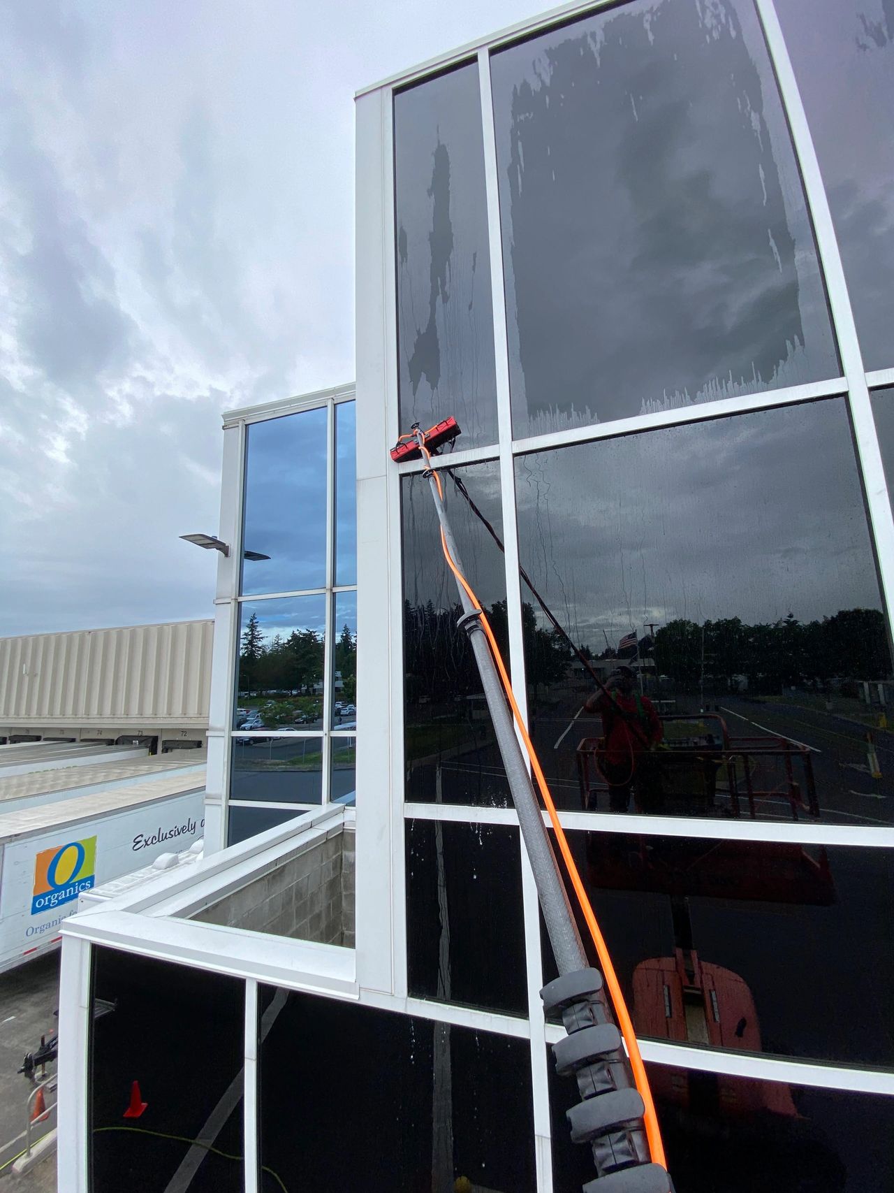 Window Cleaning Equipment with Extension Pole Efficient Window