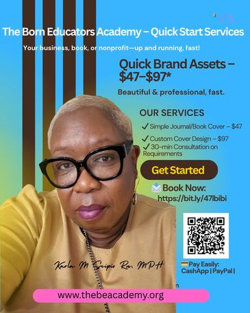 Professional quick start services for brand assets with simple and custom cover designs.
