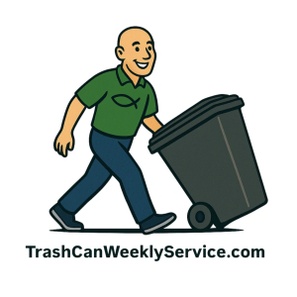 TRASH CAN WEEKLY SERVICE