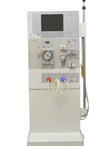 Medical dialysis machine used for blood filtration.