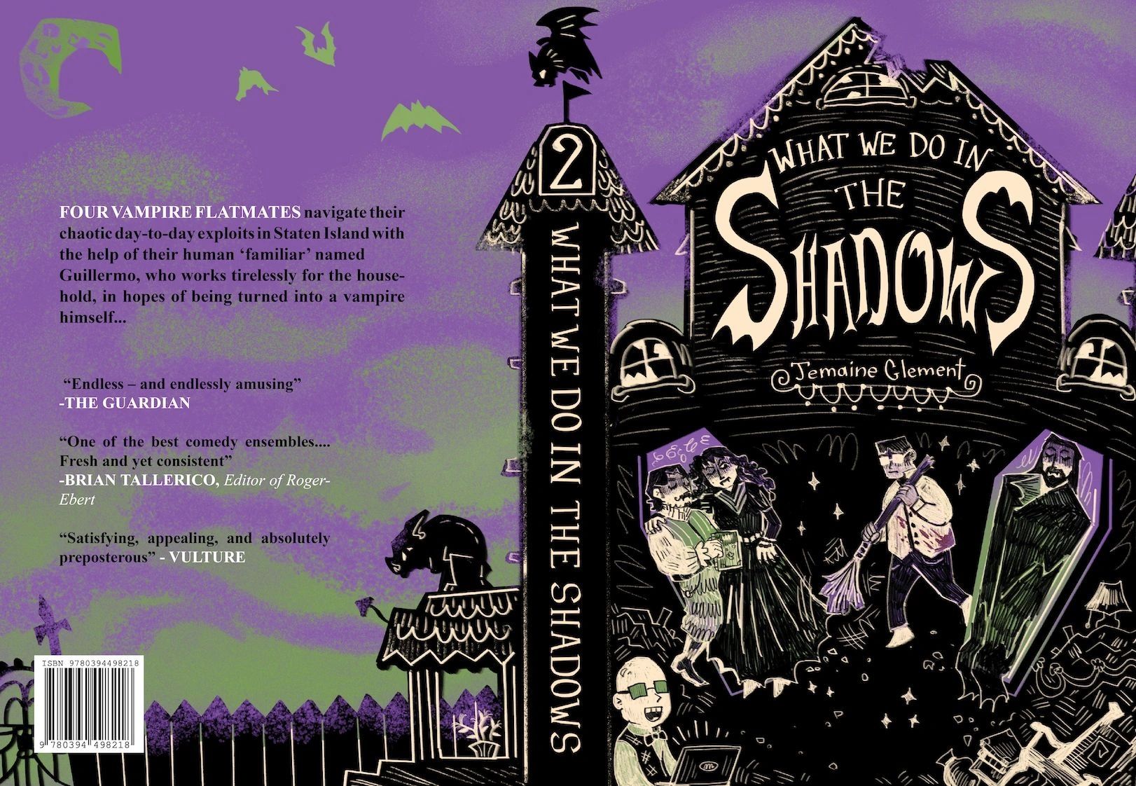 vampire what we do in the shadows book cover fanart