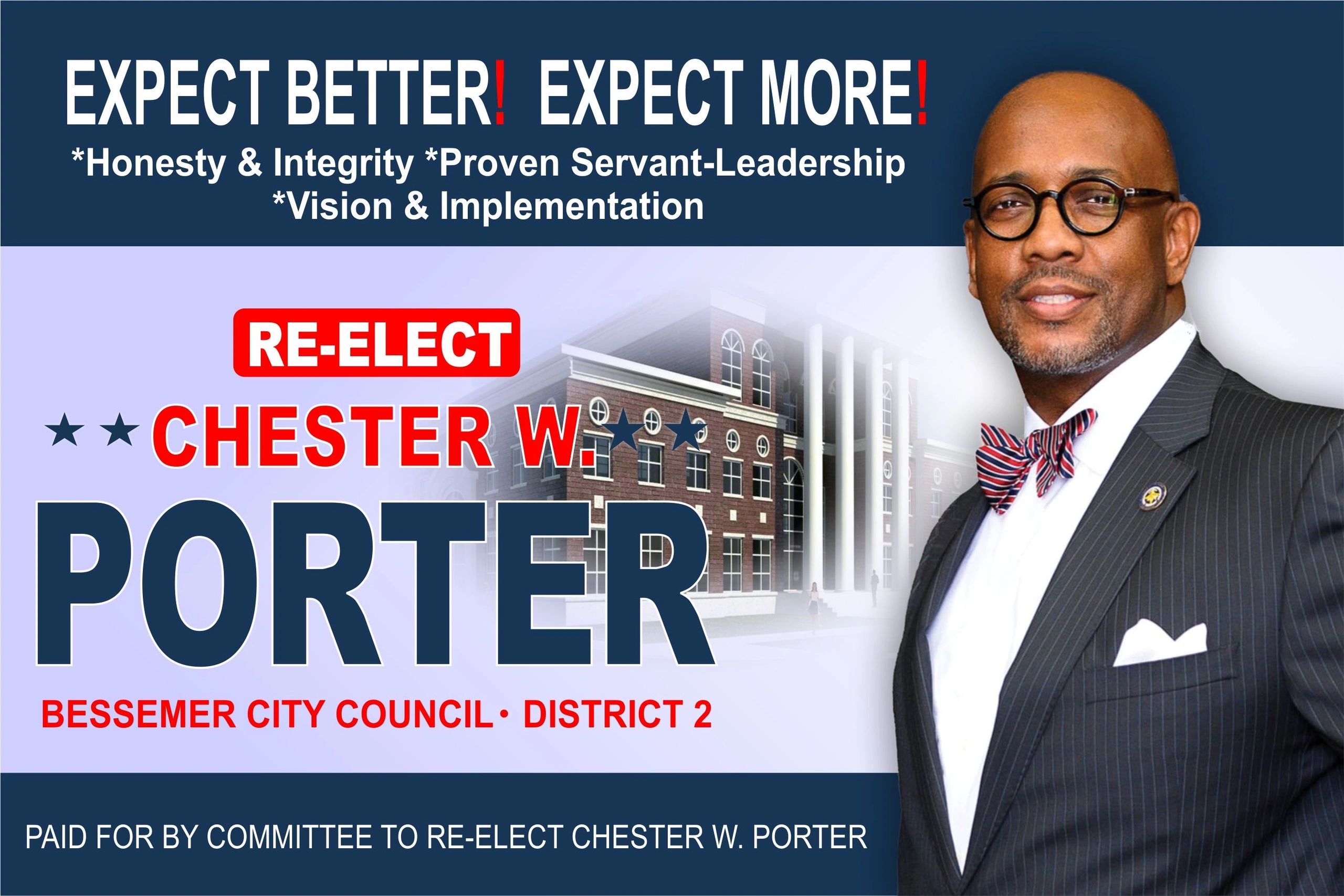 Vote Chester W. Porter