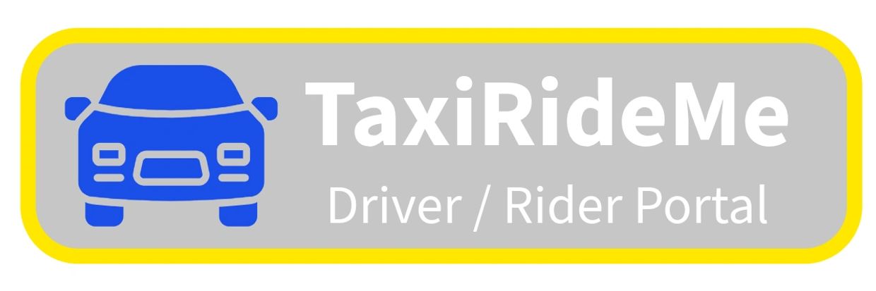TaxiRideMe.app Logo Banner