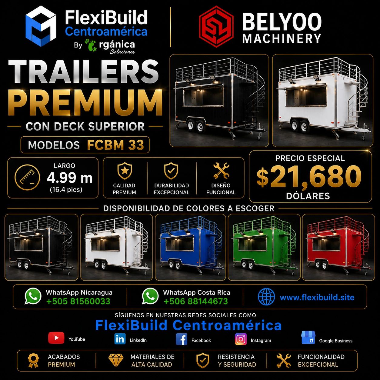 Soluciones comerciales móviles