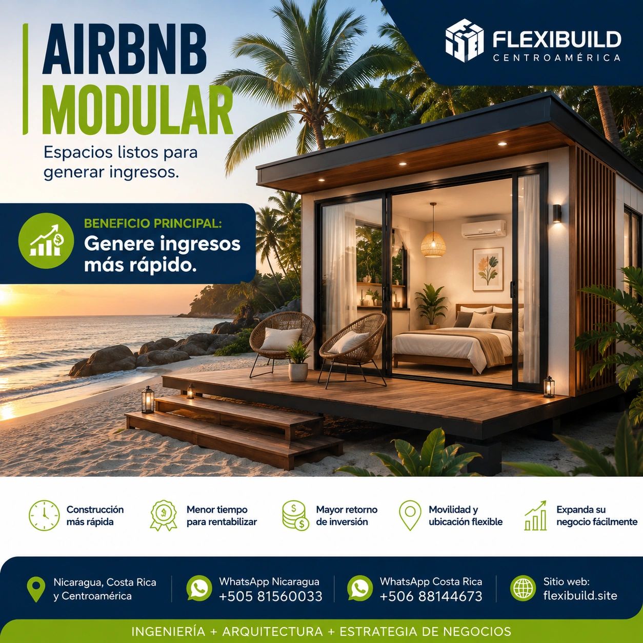 Casas modulares FlexiBuild