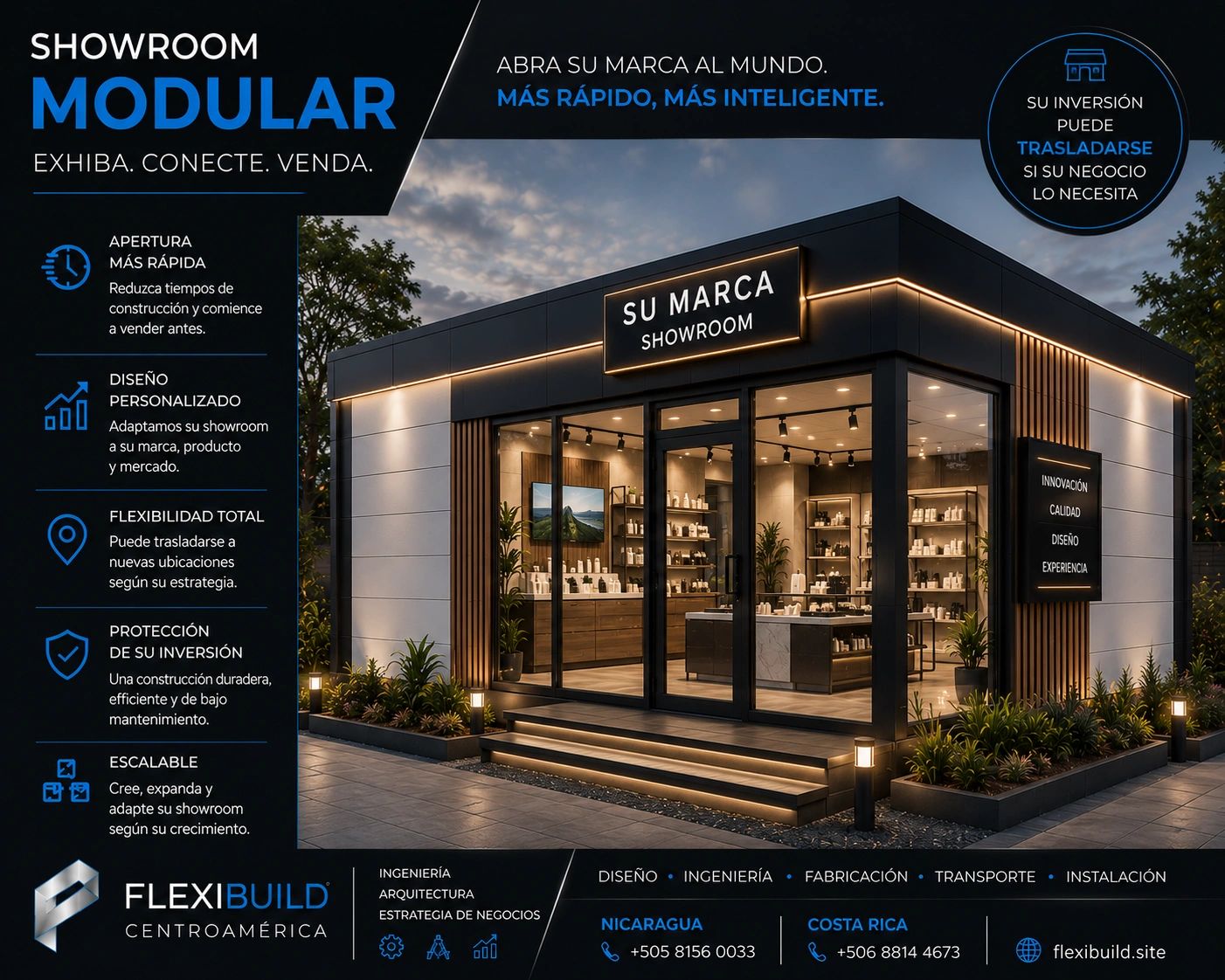 Locales comerciales y oficinas modulares
