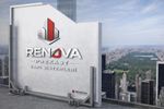 Signboard of Renova Corporate Apartments.