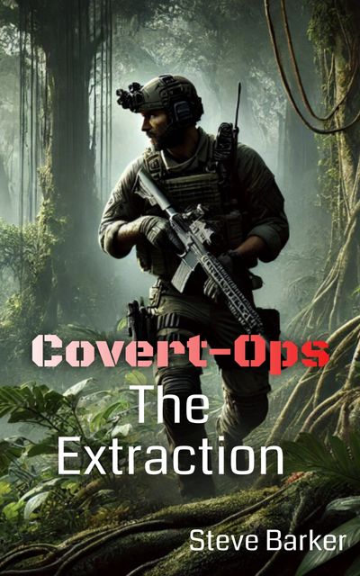 Special forces soldier in rainforest