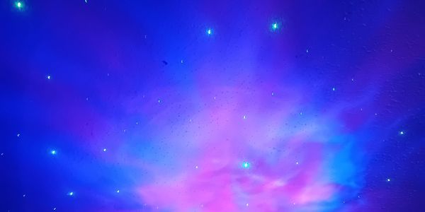 Blue with Pink Sensory projector light