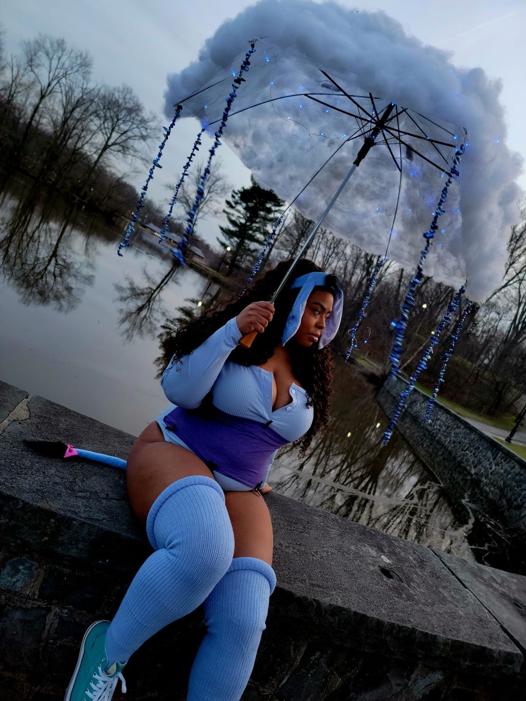 Eeyore with Raincloud