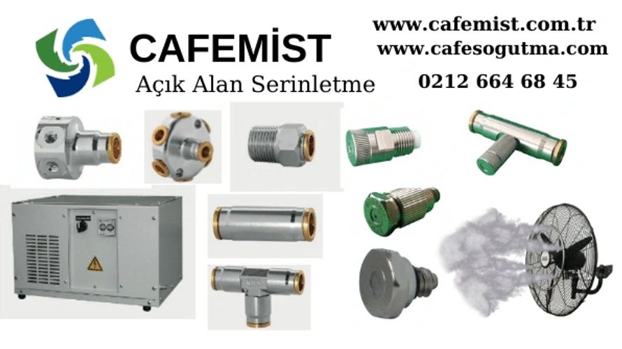 Açık Alan Serinletme - Cafe Serinletme Sistemleri