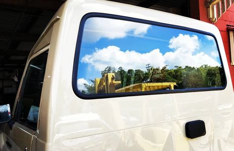 Custom-fit cut down Landcruiser Rear Window