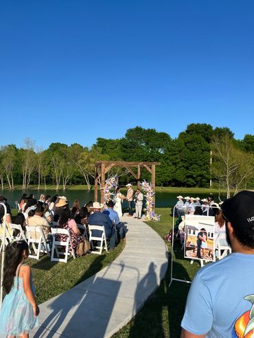 Wedding ceremony -80 guests 