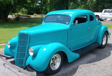 KarKwilt's custom 1935 Ford coupe 