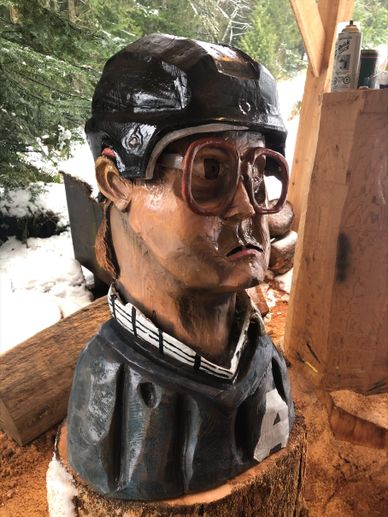 bubbles, trailer park boys chainsaw carving