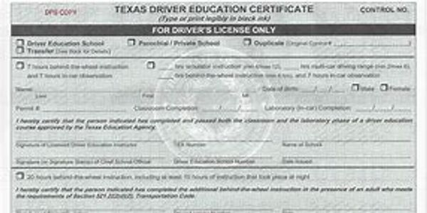 How to Fill Out Texas DPS Drivers Permit Forms 2018 
