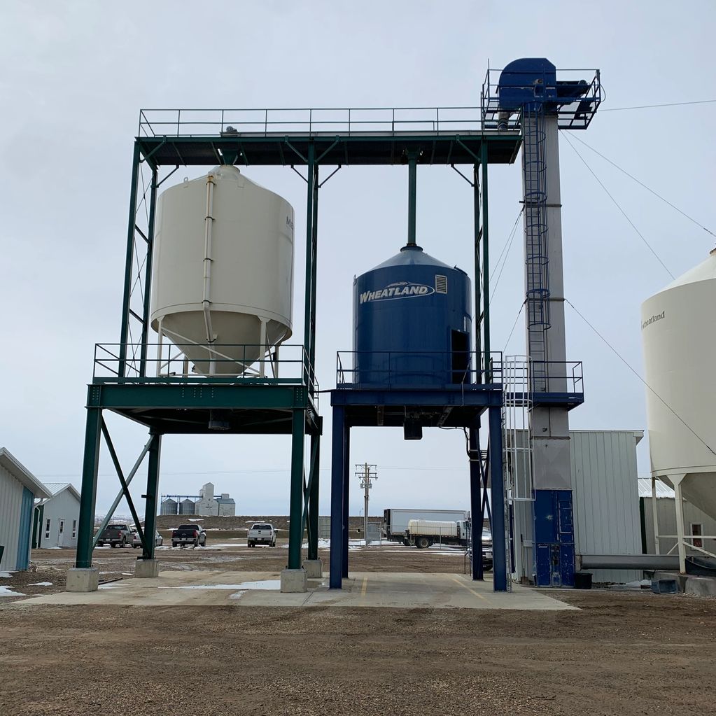 Product Load out / Truck out for one of our agriculture clients.
