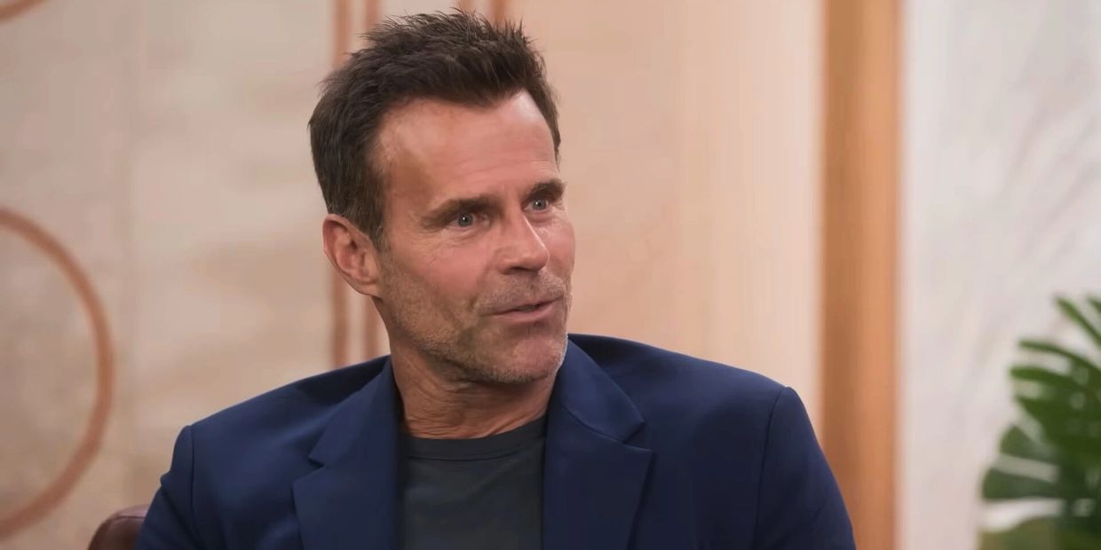 Actor Cameron Mathison, talking on the podcast Soapy with Rebecca Budig and Greg Rikaart