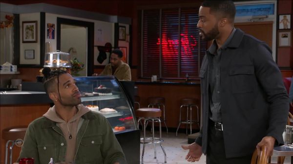 Jibre Hordges and David Lami Freibe at Orphey Gene's on Beyond the Gates.