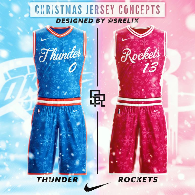 2018 NBA Christmas Day Jersey Concepts on Behance  Basketball t shirt  designs, Basketball uniforms design, Sports jersey design
