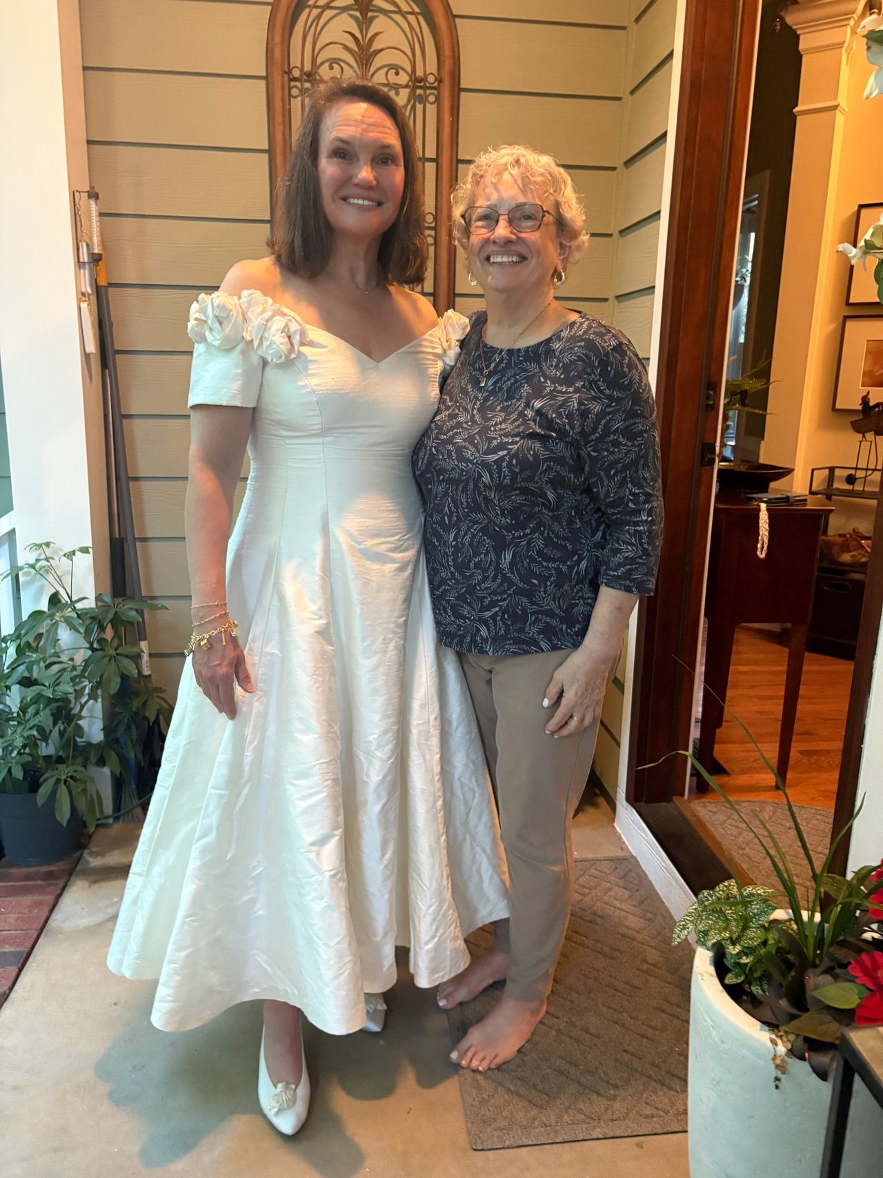 She sewed it. I spun in it. Neither of us thought it would survive this long.