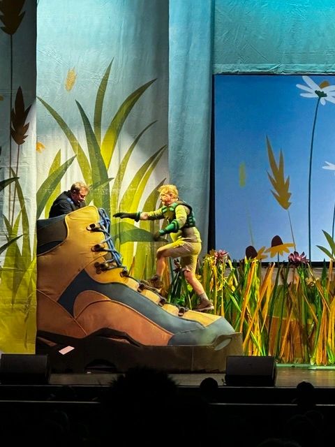 Hard work climbing up a 🥾 