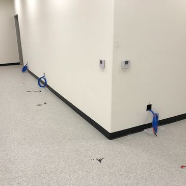 Professional office and warehouse voice and data cabling installation in Chino, CA.