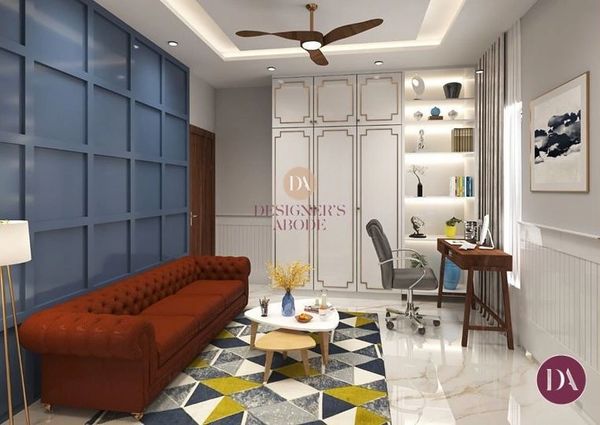 Luxury Interior Design Done for a high-rise apartment in Gurgaon. Home Interiors 