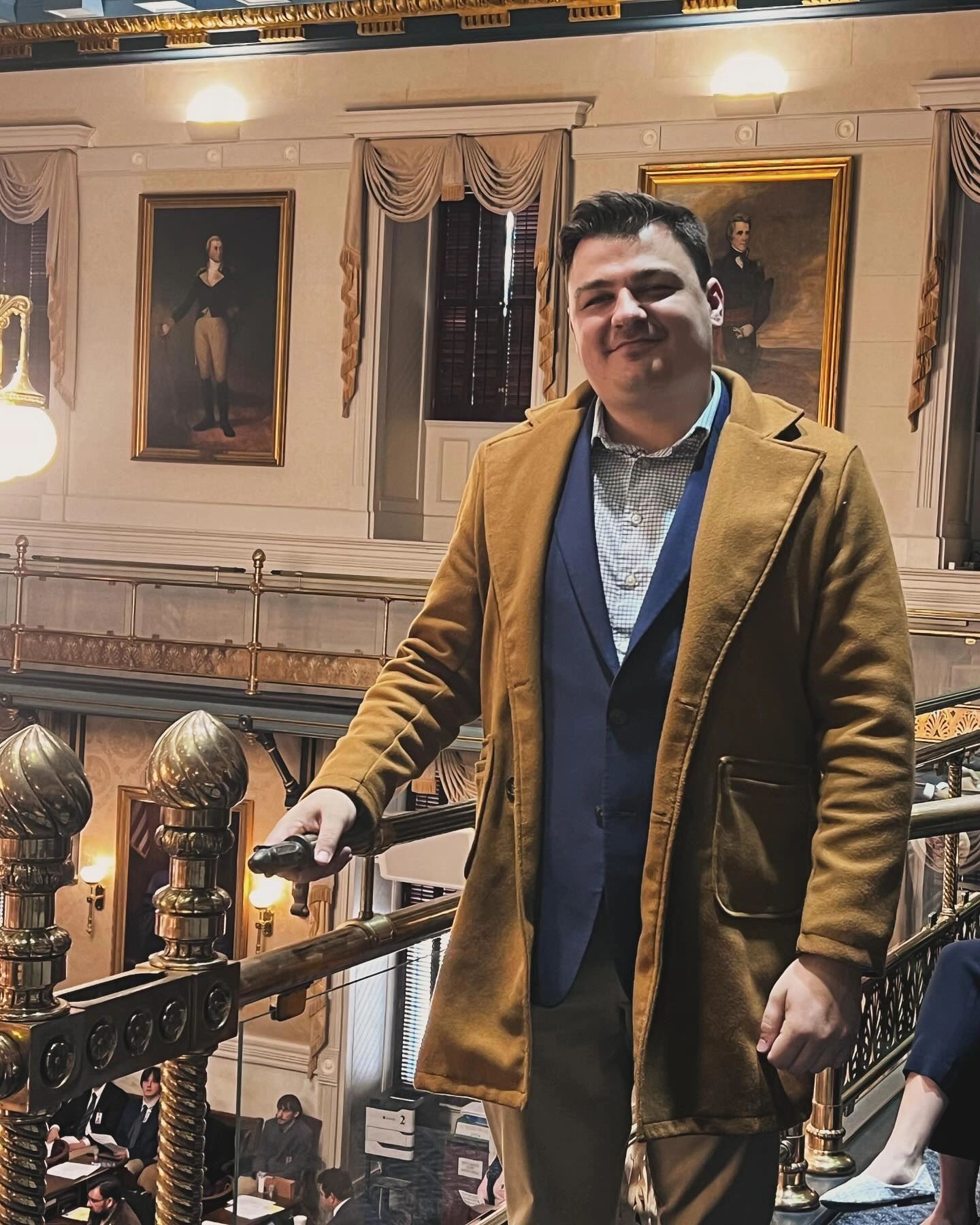 The Victory Network team at work in the SC Statehouse