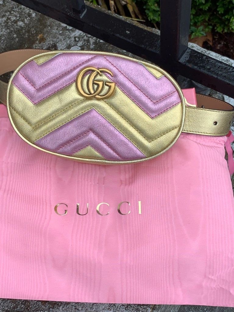 Gucci Marmont Belt Bag (NEW ) In Box