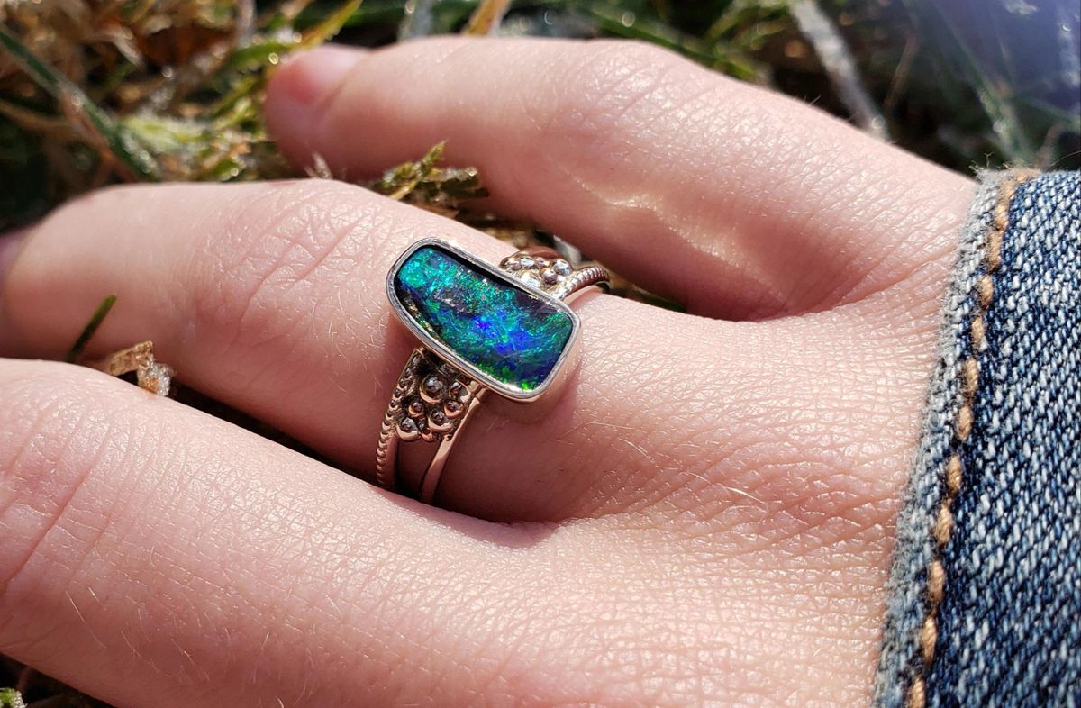 Australian Opal Ring