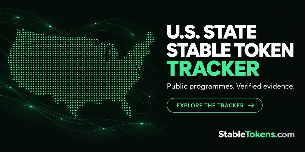 StableTokens.com tracks verified U.S. state-backed stable token developments across all 50 states.