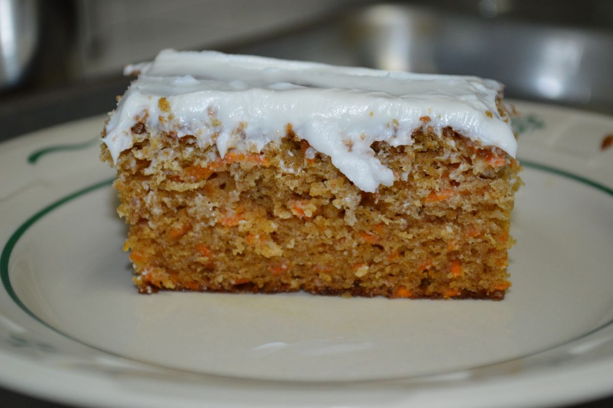 Carrot Cake With Cream Cheese Frosting